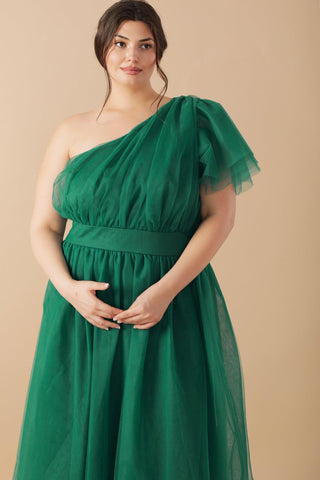 LIVELY CHARM TULLE MIDI DRESS - Glamourous Grace
