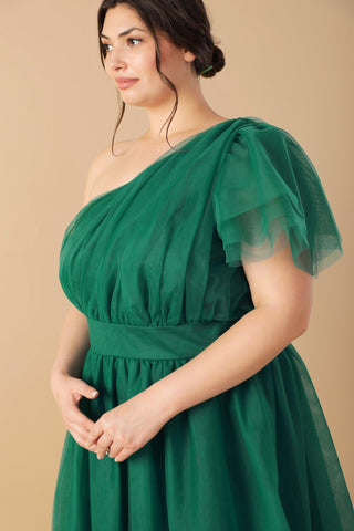 LIVELY CHARM TULLE MIDI DRESS - Glamourous Grace