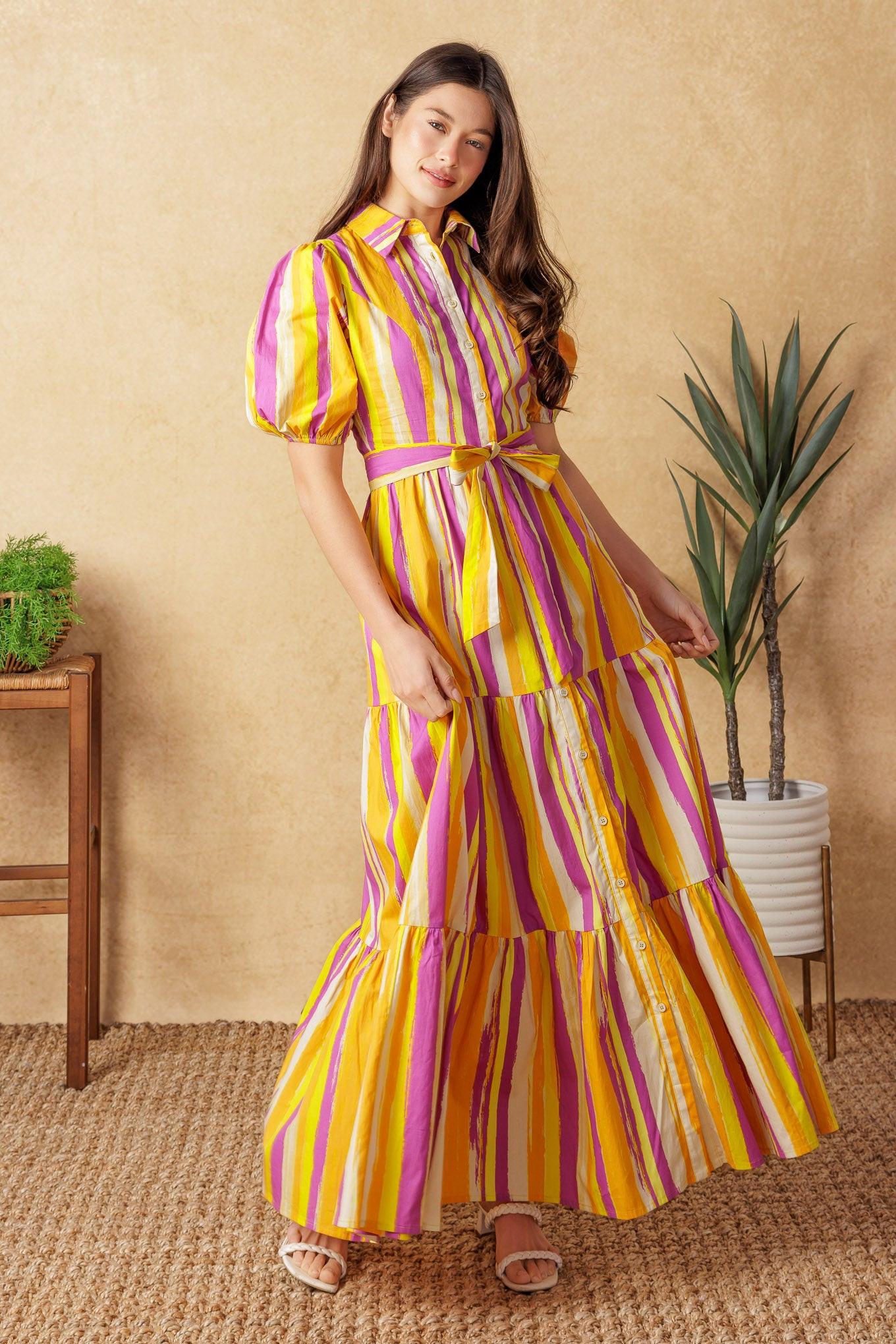 SOIREE SWEETNESS POPLIN MAXI DRESS - Glamourous Grace