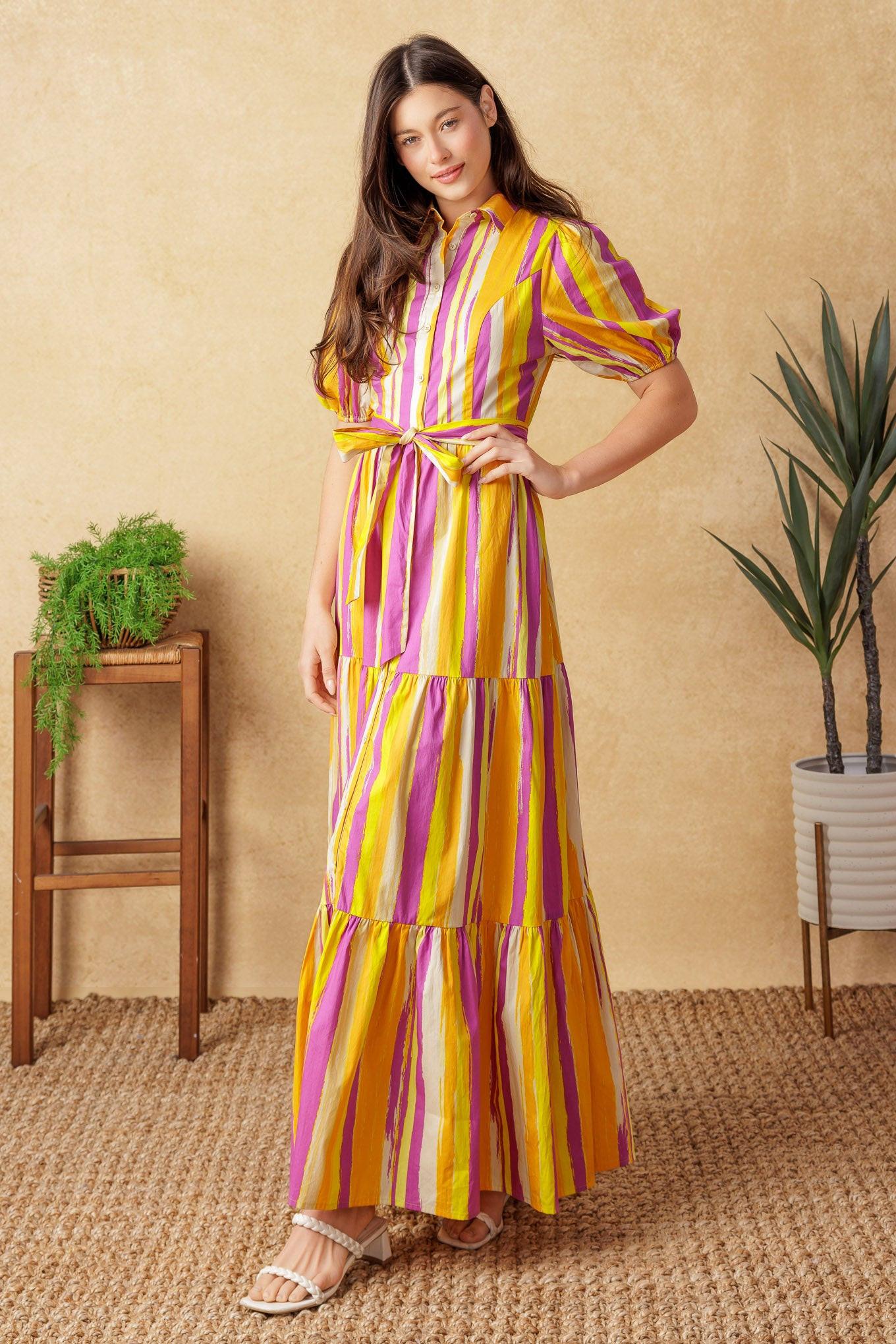 SOIREE SWEETNESS POPLIN MAXI DRESS - Glamourous Grace