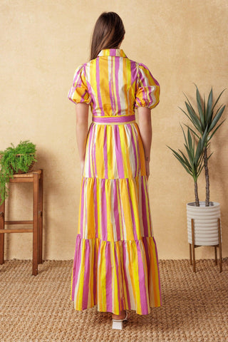 SOIREE SWEETNESS POPLIN MAXI DRESS - Glamourous Grace