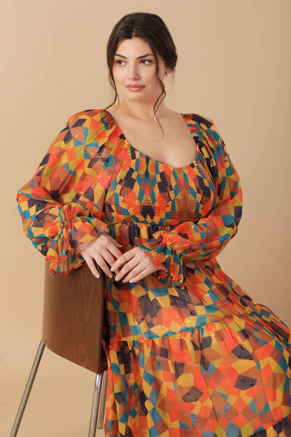 NOTHING WAS THE SAME WOVEN MIDI DRESS - Glamourous Grace