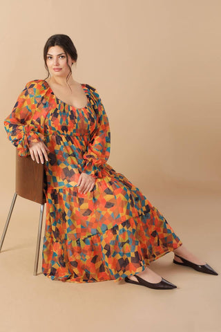 NOTHING WAS THE SAME WOVEN MIDI DRESS - Glamourous Grace
