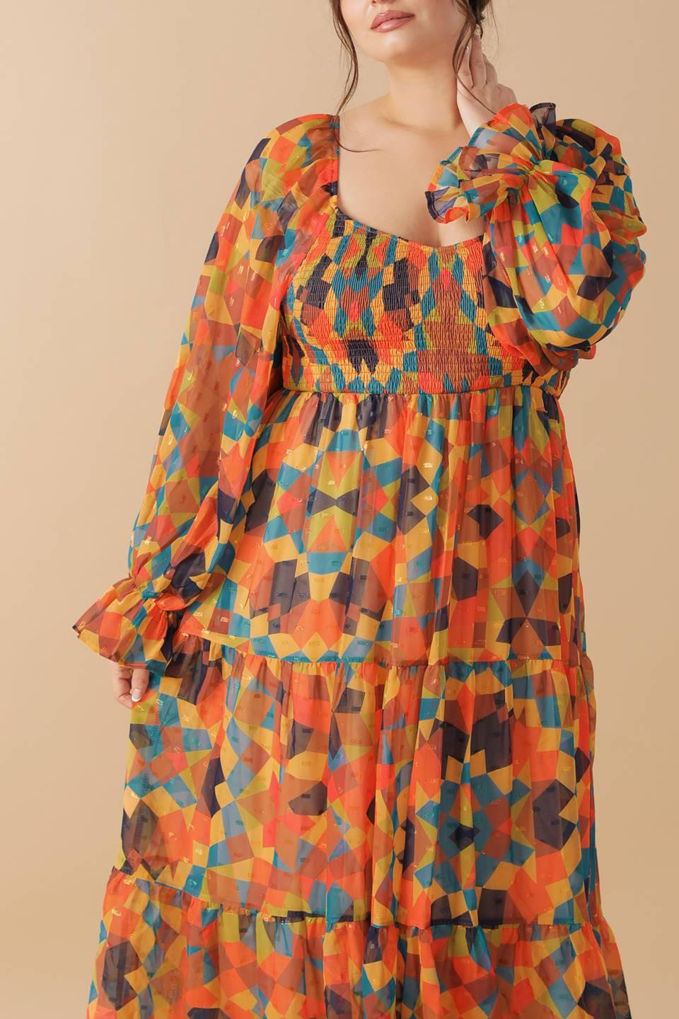 NOTHING WAS THE SAME WOVEN MIDI DRESS - Glamourous Grace