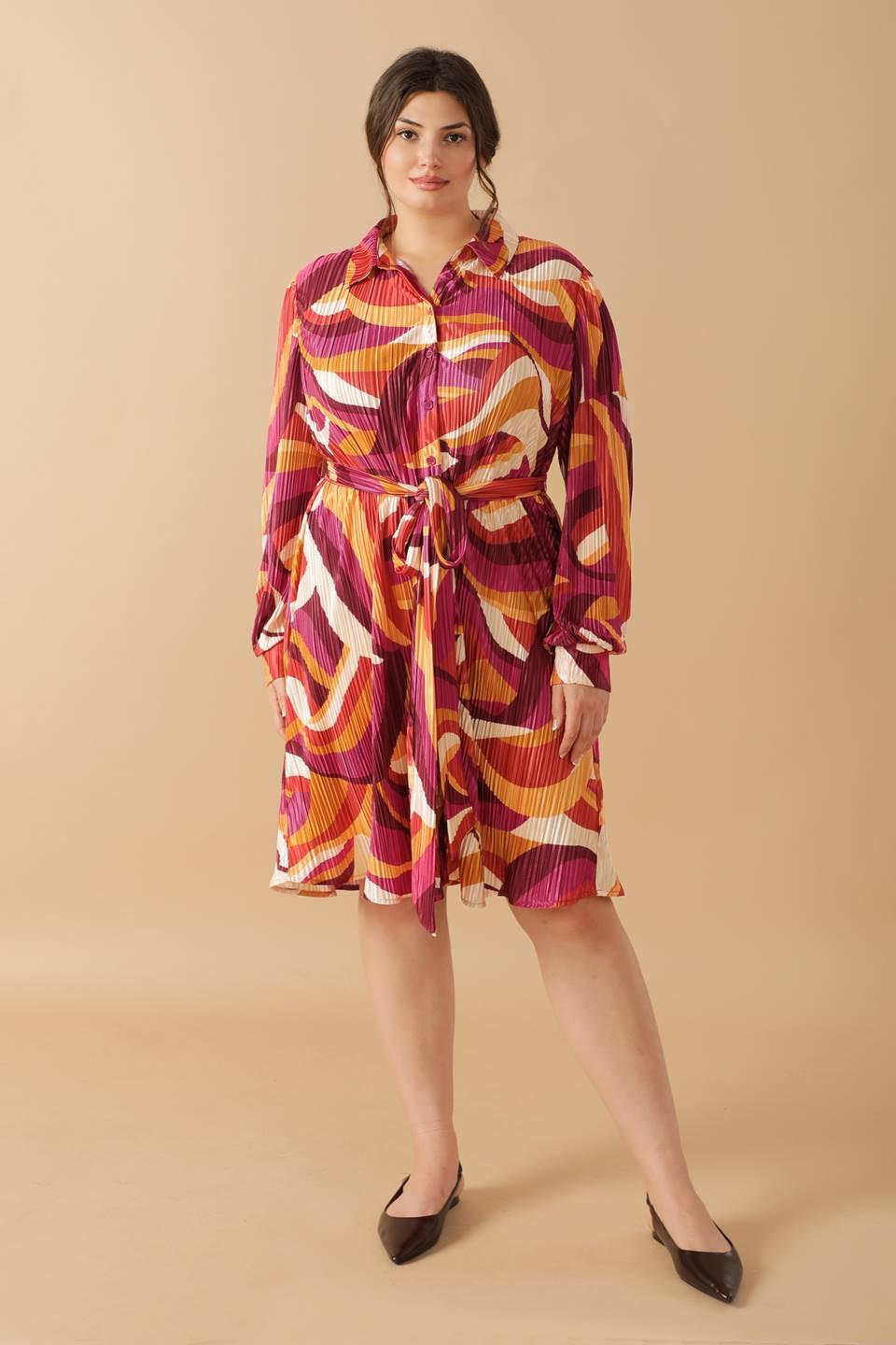 GET ON BOARD WOVEN PLISSE MINI DRESS - Glamourous Grace