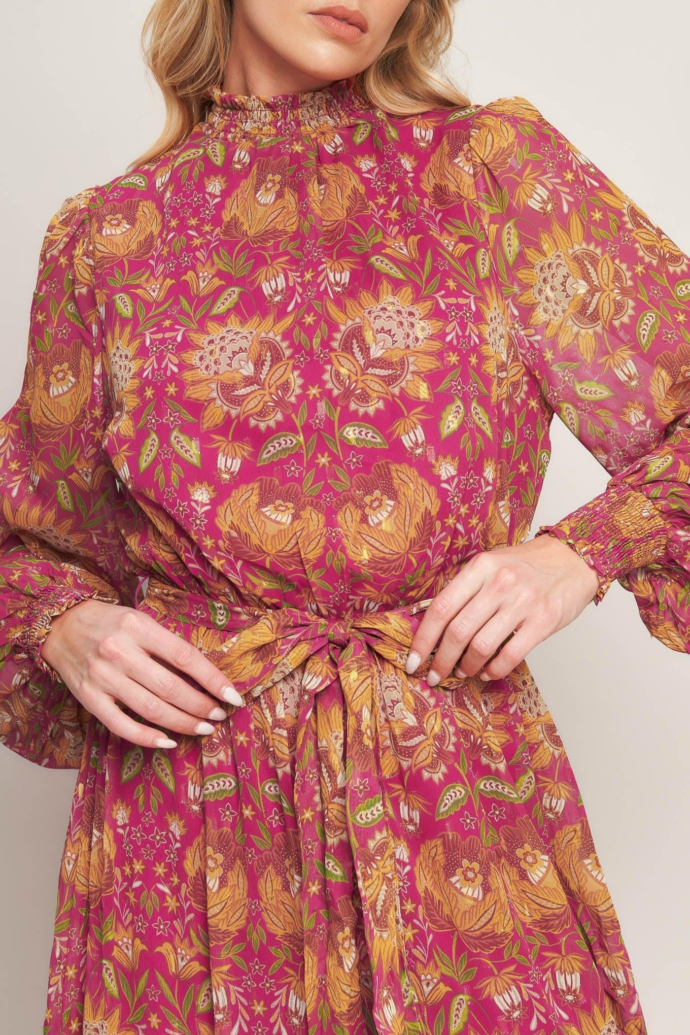 YOU ENCHANT ME WOVEN MAXI DRESS - Glamourous Grace
