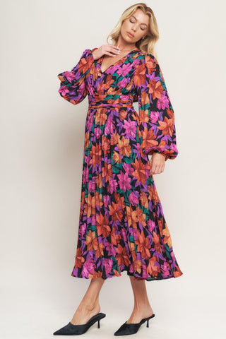 OUR BEAUTIFUL LOVE WOVEN MIDI DRESS - Glamourous Grace