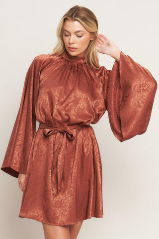 BY ANY MEANS WOVEN SATIN MINI DRESS - Glamourous Grace
