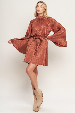 BY ANY MEANS WOVEN SATIN MINI DRESS - Glamourous Grace