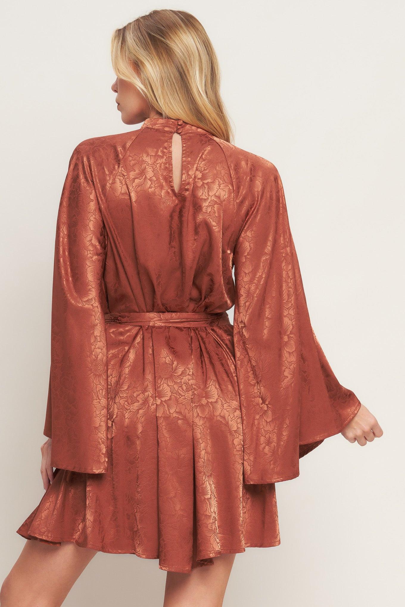 BY ANY MEANS WOVEN SATIN MINI DRESS - Glamourous Grace