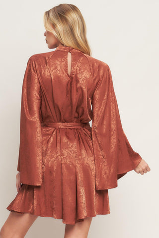 BY ANY MEANS WOVEN SATIN MINI DRESS - Glamourous Grace