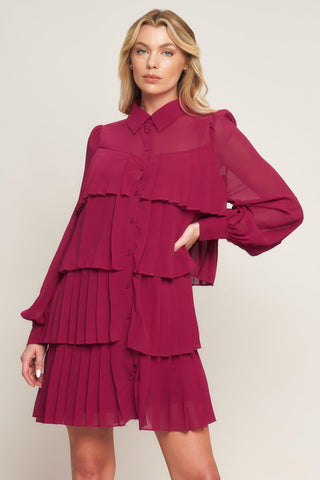 AN ABSOLUTE TREASURE WOVEN MINI DRESS - Glamourous Grace