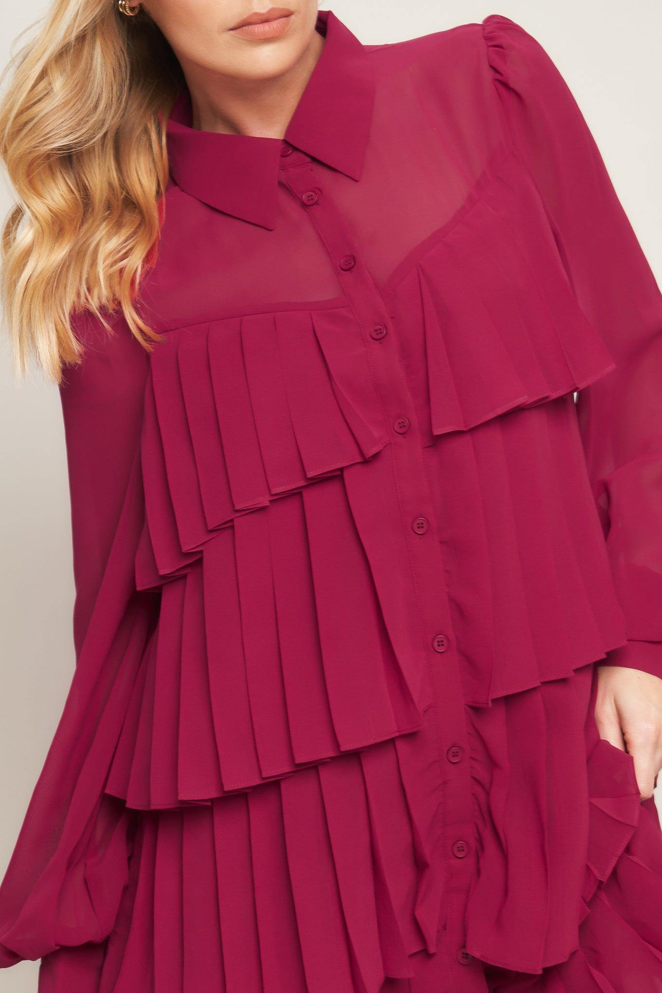 AN ABSOLUTE TREASURE WOVEN MINI DRESS - Glamourous Grace