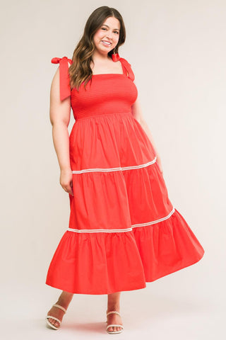 BETTER THAN EVER POPLIN MIDI DRESS - Glamourous Grace