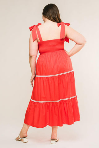 BETTER THAN EVER POPLIN MIDI DRESS - Glamourous Grace