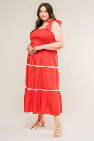 BETTER THAN EVER POPLIN MIDI DRESS - Glamourous Grace