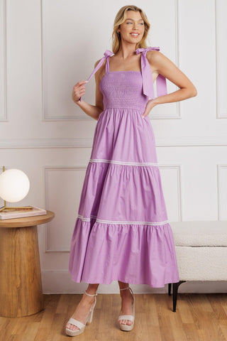 BETTER THAN EVER POPLIN MIDI DRESS - Glamourous Grace