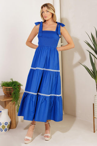 BETTER THAN EVER POPLIN MIDI DRESS - Glamourous Grace
