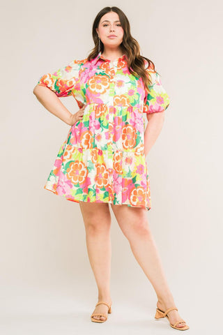 DIVINE INTUITION WOVEN MINI DRESS - Glamourous Grace