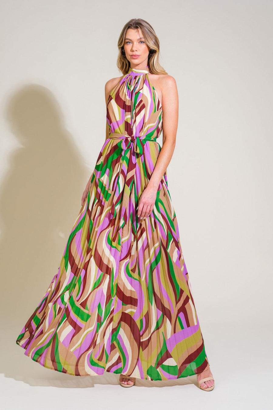 AS TIME GOES BY WOVEN MAXI DRESS - Glamourous Grace