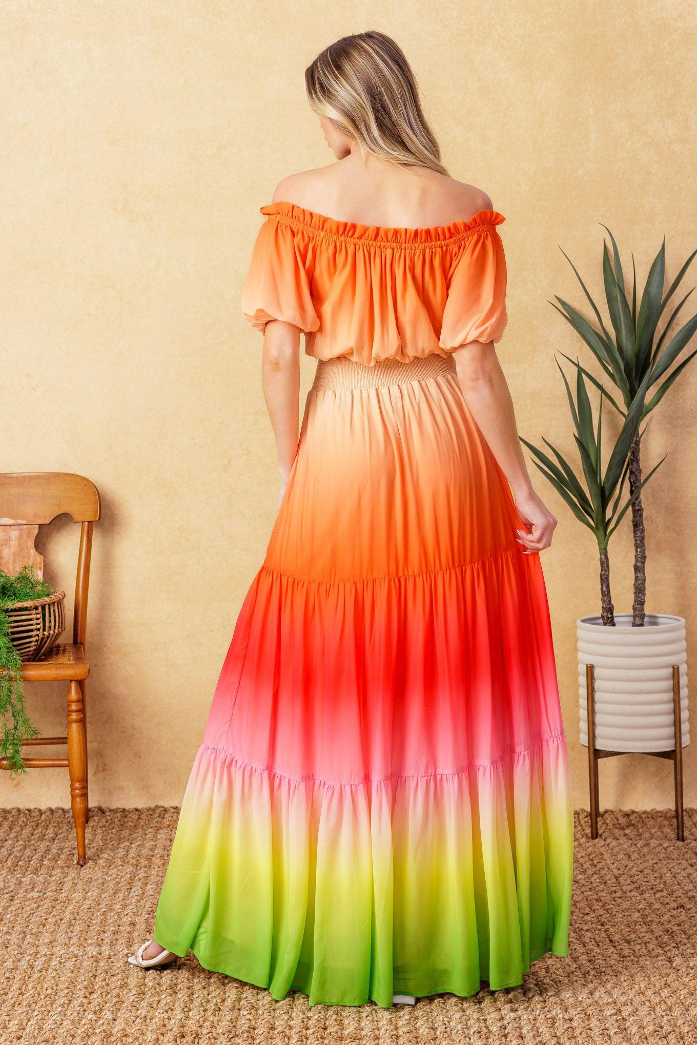 FORGOTTEN STORY WOVEN MAXI DRESS - Glamourous Grace
