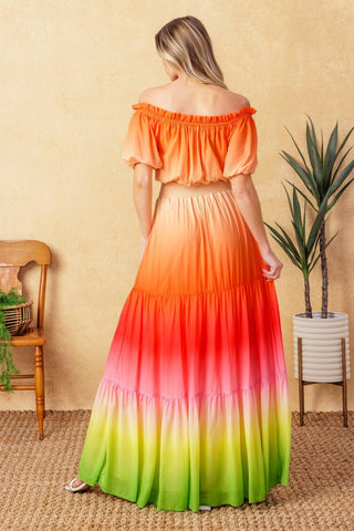 FORGOTTEN STORY WOVEN MAXI DRESS - Glamourous Grace