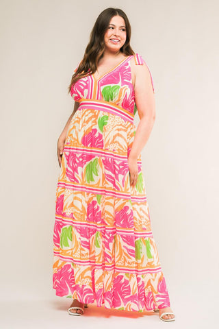TAKE THE TRAILS WOVEN MAXI DRESS - Glamourous Grace
