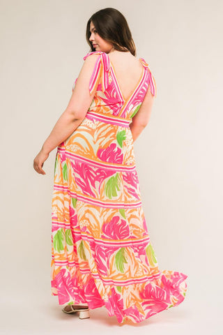 TAKE THE TRAILS WOVEN MAXI DRESS - Glamourous Grace