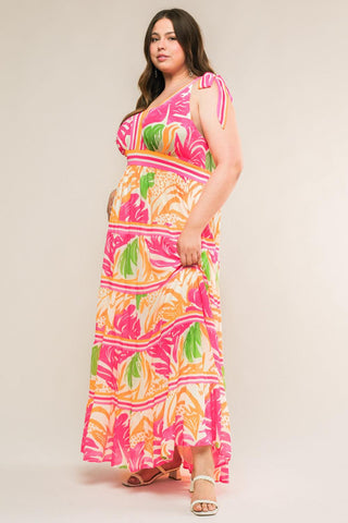TAKE THE TRAILS WOVEN MAXI DRESS - Glamourous Grace