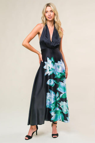 INSATIABLE FEELING WOVEN MIDI DRESS - Glamourous Grace