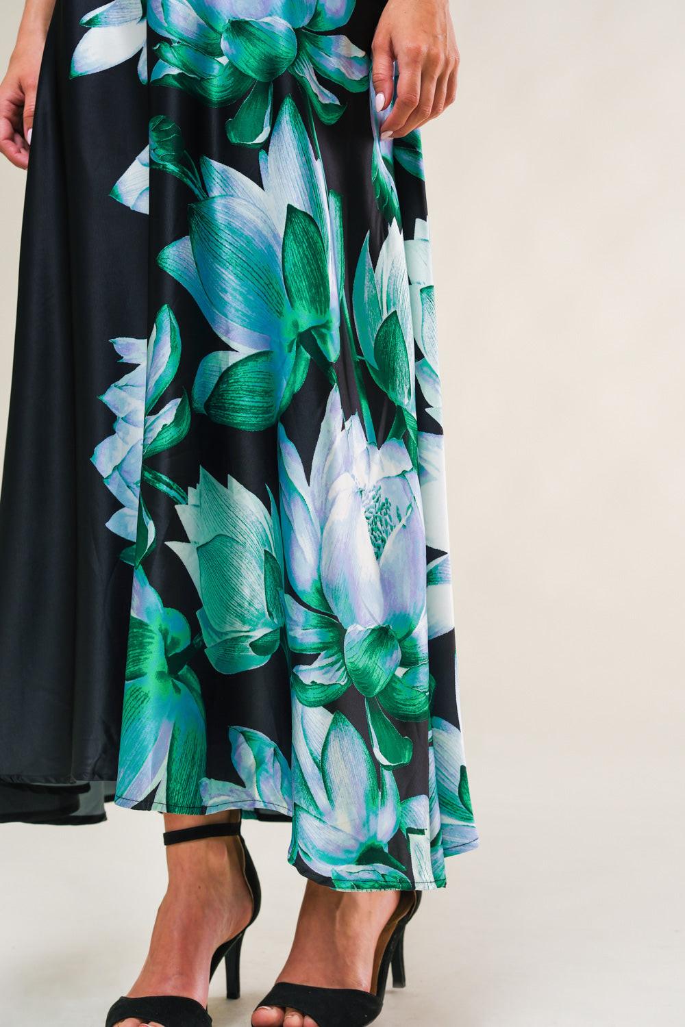 INSATIABLE FEELING WOVEN MIDI DRESS - Glamourous Grace
