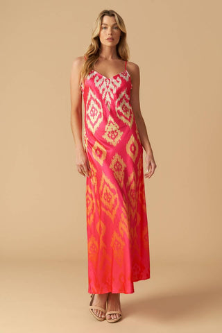 DIAMOND GIRL WOVEN SLIP DRESS - Glamourous Grace
