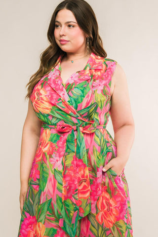 EVERYDAY DREAMS WOVEN MIDI DRESS - Glamourous Grace