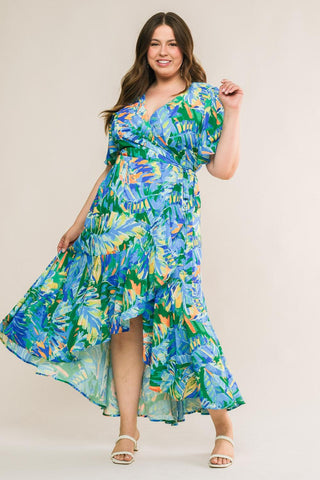 UNEXPECTED SURPRISE WOVEN HI-LO DRESS - Glamourous Grace