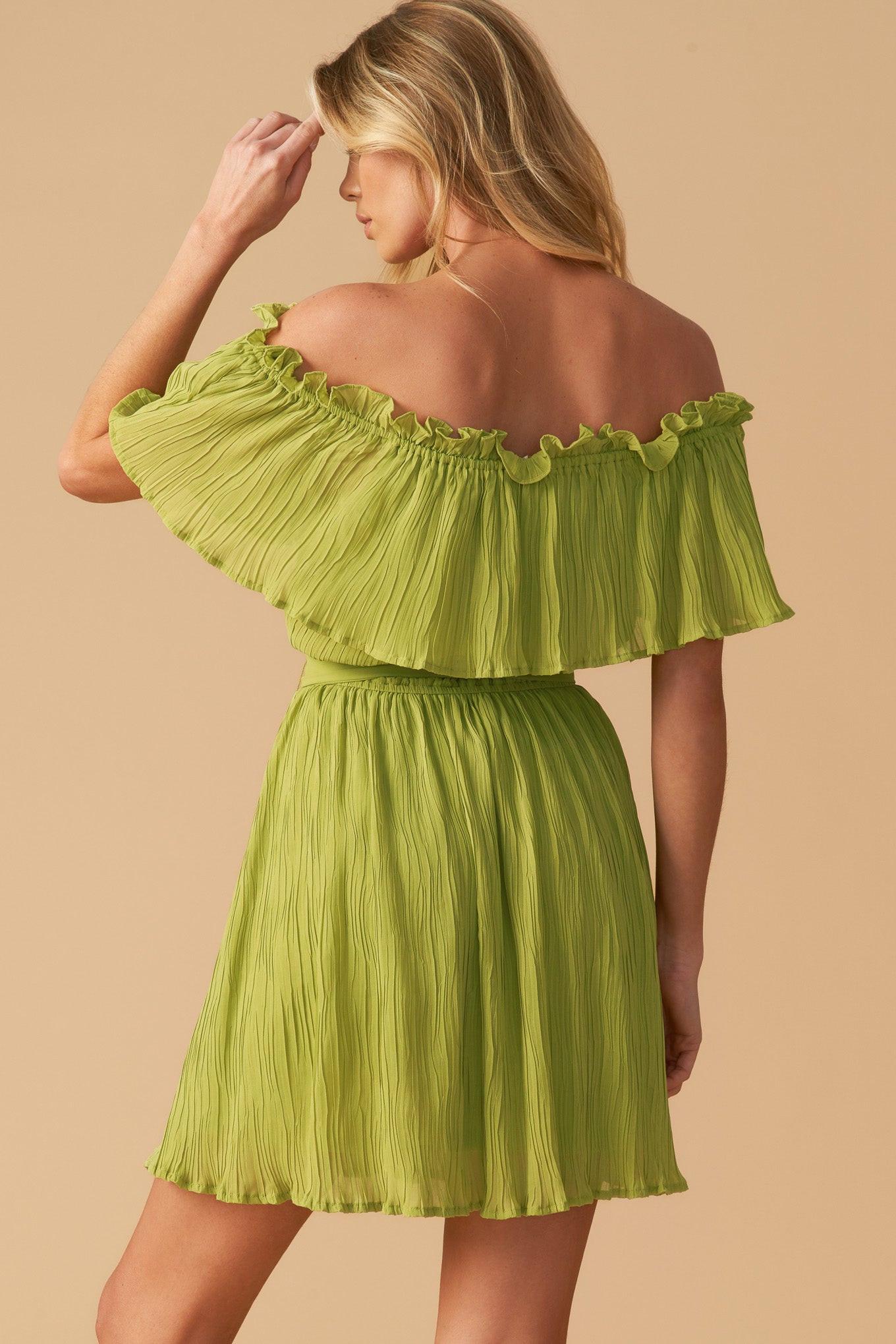 JUST ONE MORE WOVEN MINI DRESS - Glamourous Grace