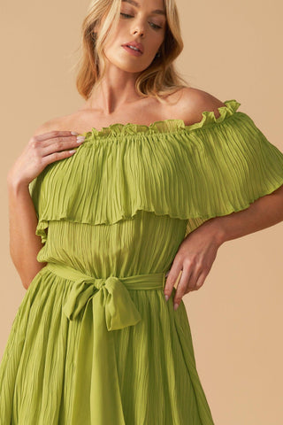 JUST ONE MORE WOVEN MINI DRESS - Glamourous Grace