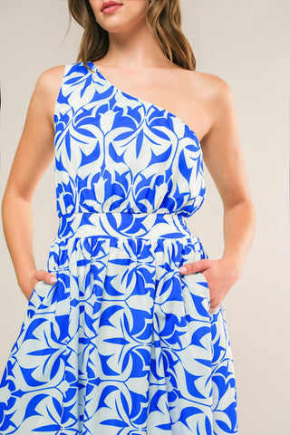 FEEL THE BEAT WOVEN MIDI DRESS - Glamourous Grace