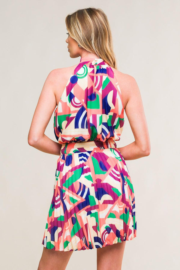 SWEETLY ELEVATED WOVEN MINI DRESS - Glamourous Grace
