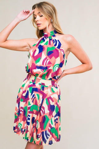 SWEETLY ELEVATED WOVEN MINI DRESS - Glamourous Grace