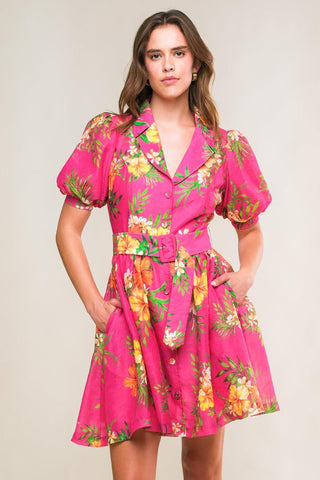 REMARKABLE ENTRANCE WOVEN MINI DRESS - Glamourous Grace