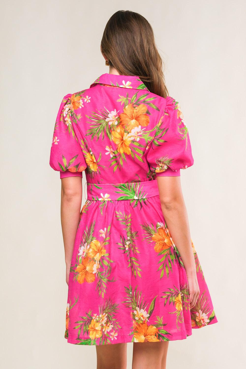 REMARKABLE ENTRANCE WOVEN MINI DRESS - Glamourous Grace