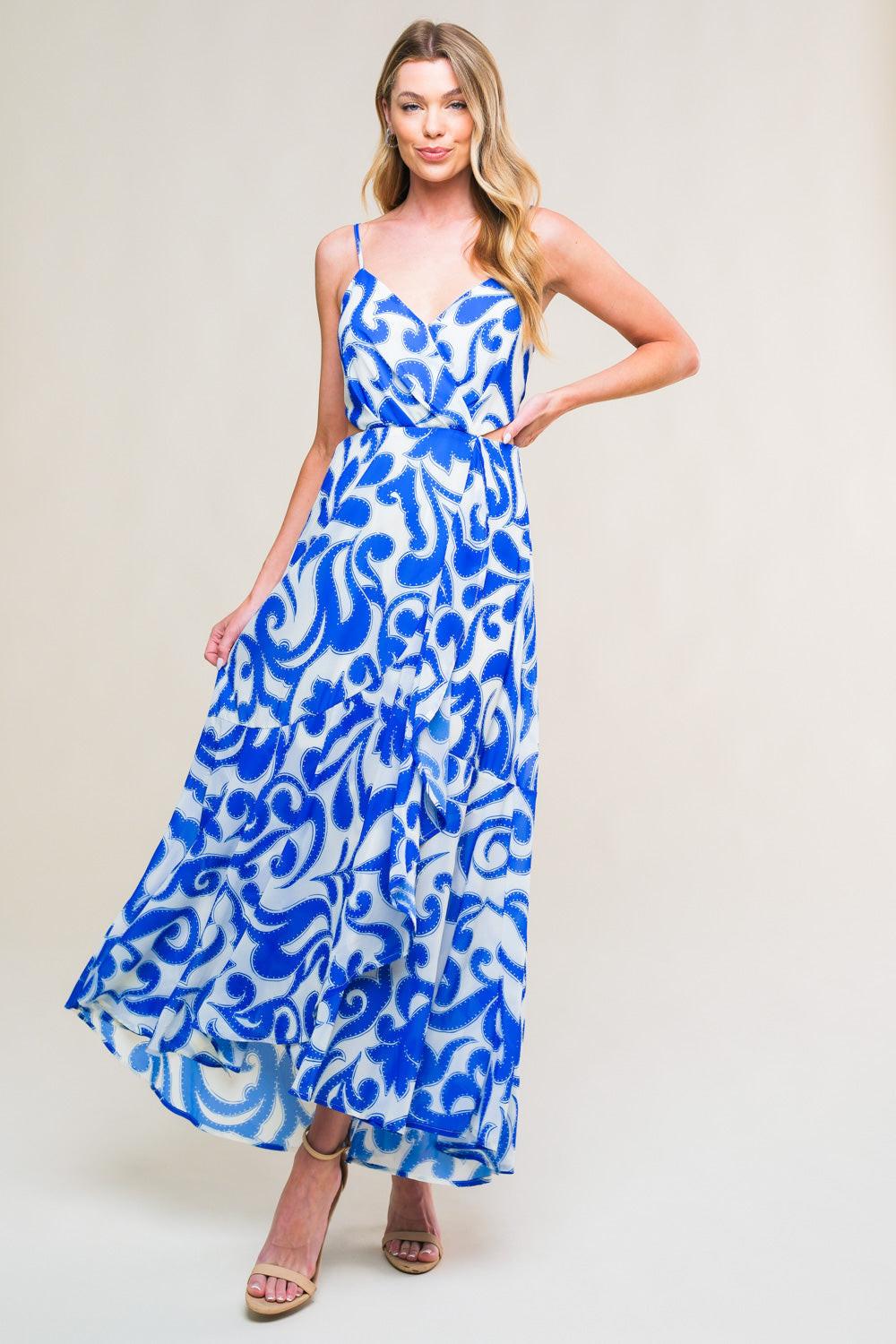 GETAWAY ICON WOVEN MIDI DRESS - Glamourous Grace