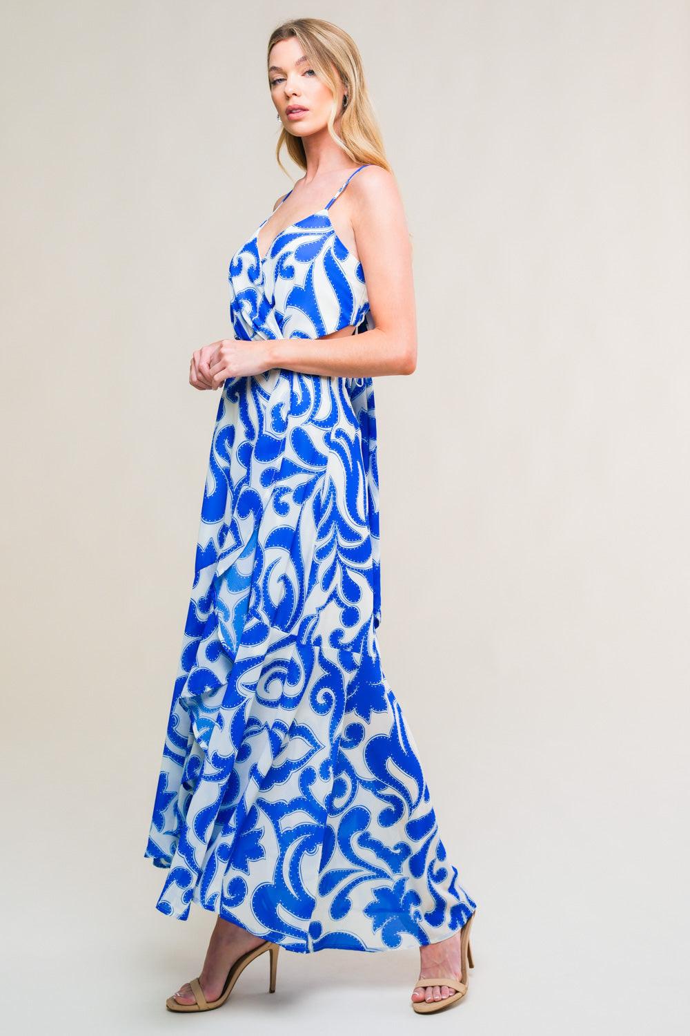 GETAWAY ICON WOVEN MIDI DRESS - Glamourous Grace