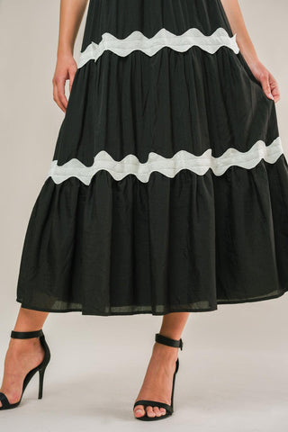 SUMMER SPRITZ WOVEN MIDI DRESS - Glamourous Grace