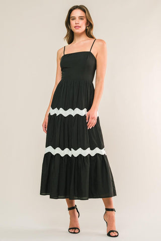 SUMMER SPRITZ WOVEN MIDI DRESS - Glamourous Grace