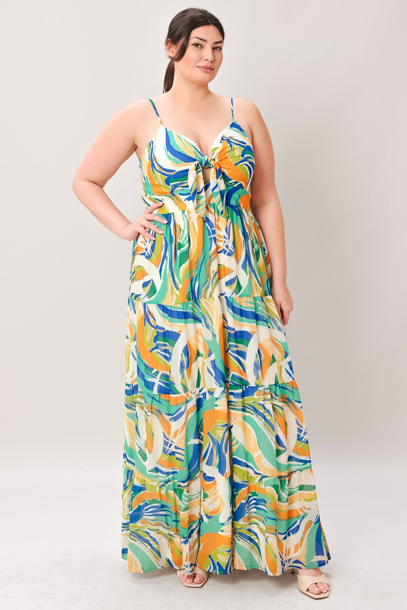 FLORIDA DREAMS WOVEN MAXI DRESS - Glamourous Grace
