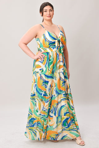 FLORIDA DREAMS WOVEN MAXI DRESS - Glamourous Grace