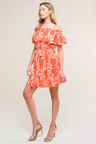 CAPTIVATING ALWAYS WOVEN MINI DRESS - Glamourous Grace