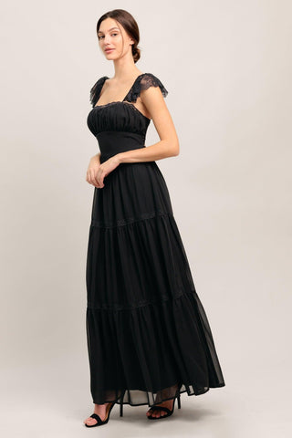 FORGOTTEN ROMANCE WOVEN MAXI DRESS - Glamourous Grace