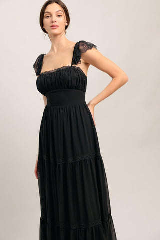 FORGOTTEN ROMANCE WOVEN MAXI DRESS - Glamourous Grace